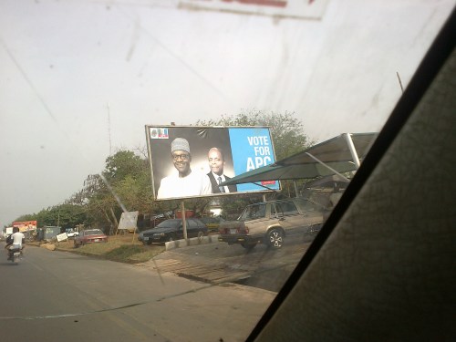 On the eve of the election. March 27, 2015.